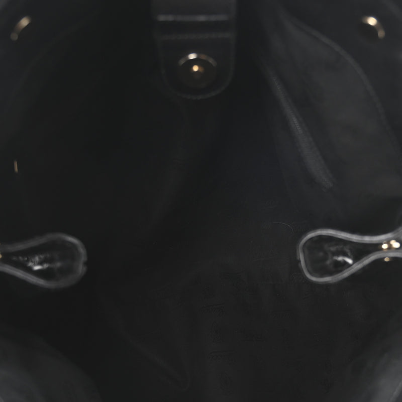 Gucci Guccissima Medium Sukey Tote Black