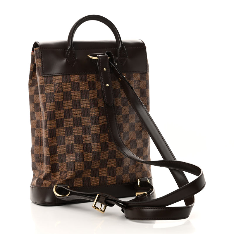 Louis Vuitton Damier Ebene Soho Backpack
