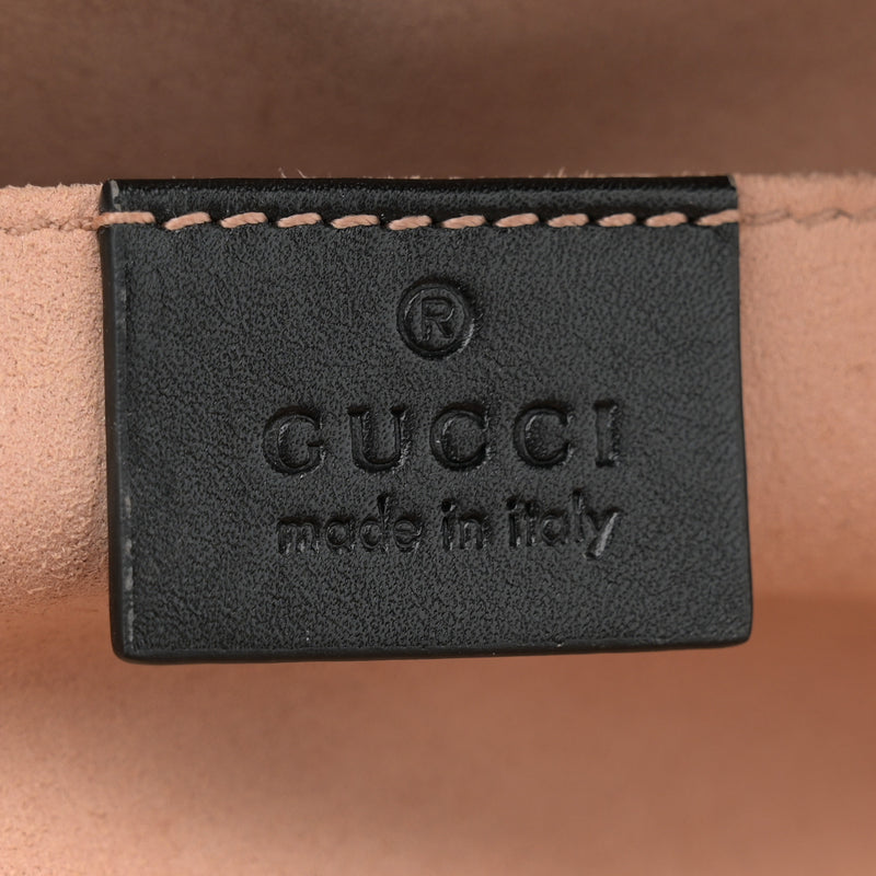 Gucci Calfskin Matelasse Gg Marmont Belt