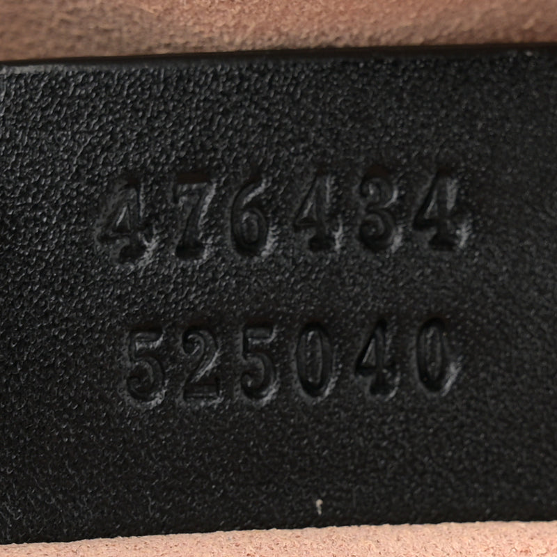Gucci Calfskin Matelasse Gg Marmont Belt