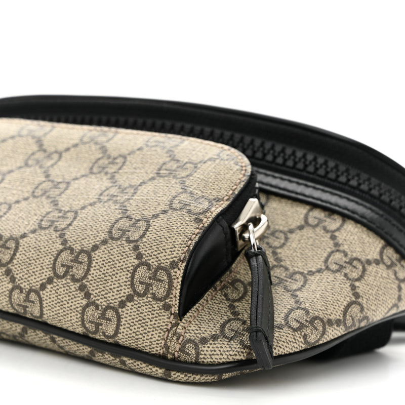 Gucci Gg Supreme Belt Bag Black