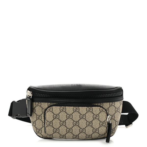Gucci Gg Supreme Belt Bag Black