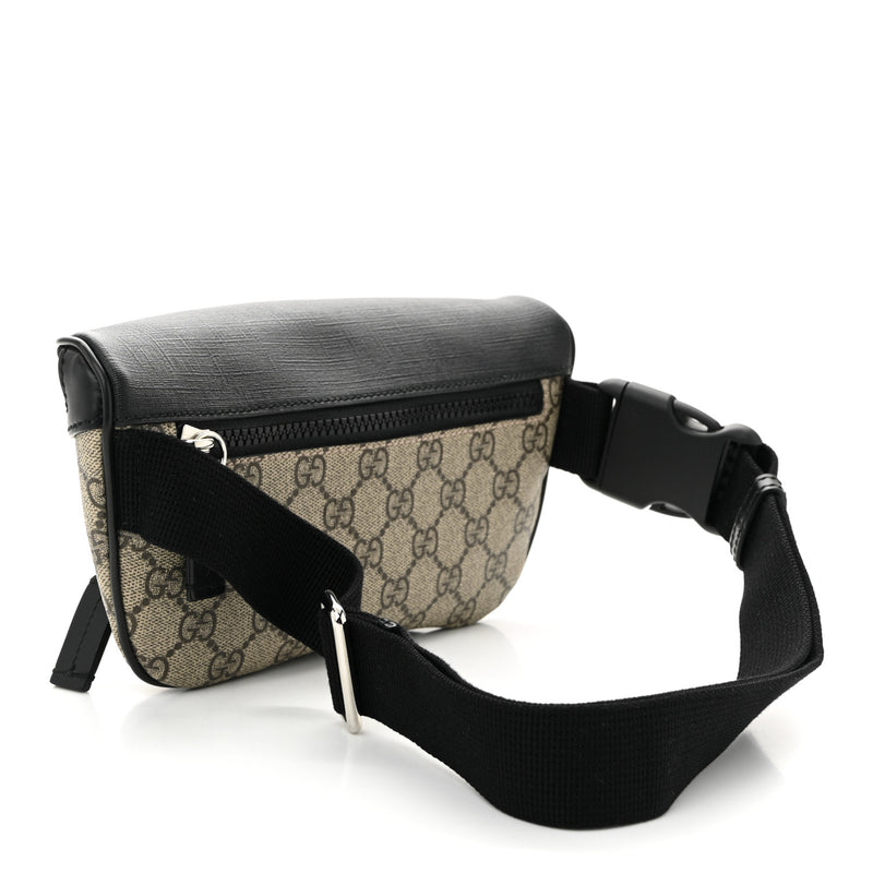 Gucci Gg Supreme Belt Bag Black