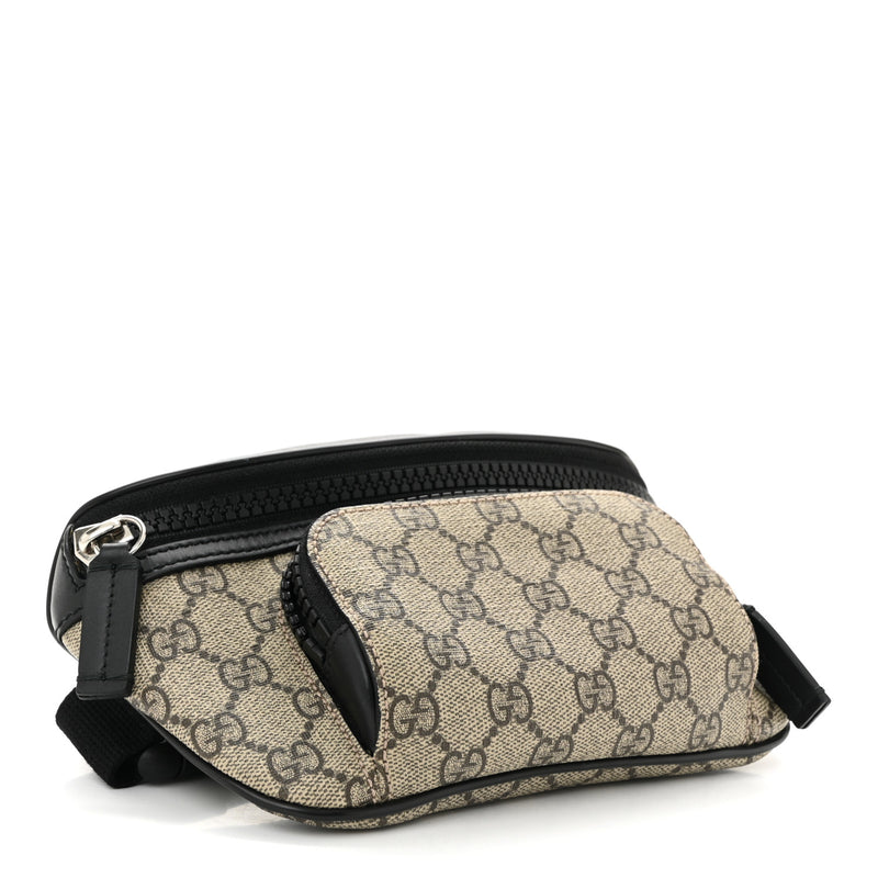 Gucci Gg Supreme Belt Bag Black