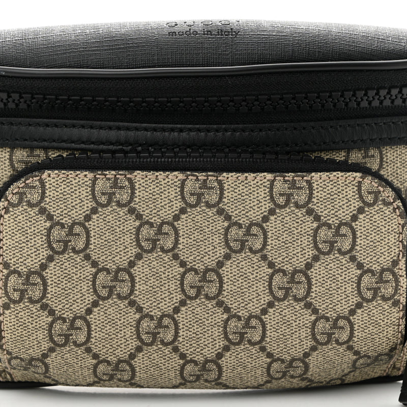 Gucci Gg Supreme Belt Bag Black