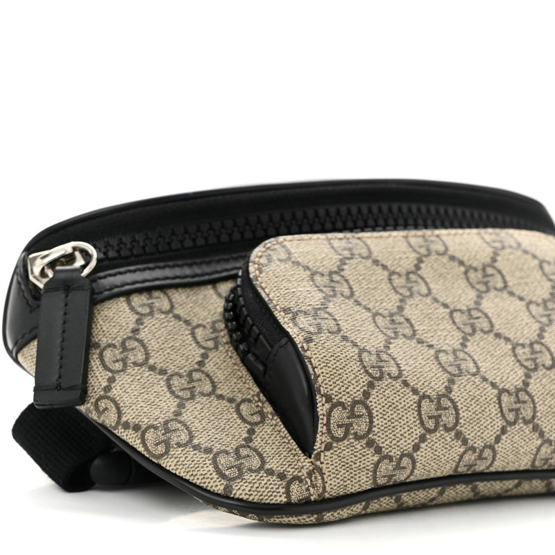 Gucci Gg Supreme Belt Bag Black