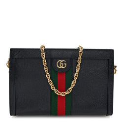 Gucci Calfskin Gg Web Small Ophidia