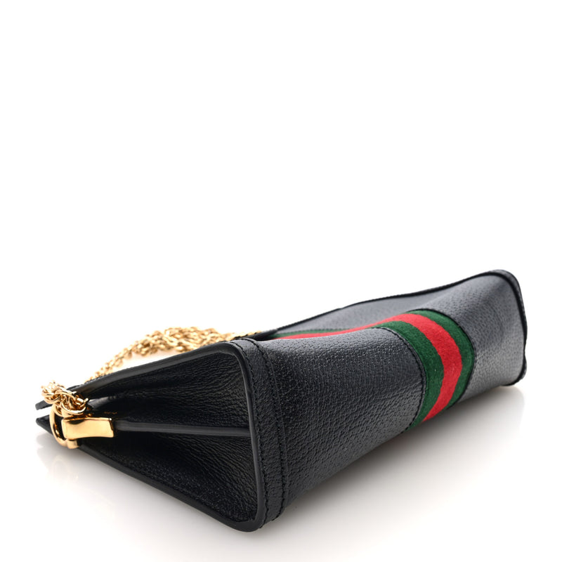 Gucci Calfskin Gg Web Small Ophidia