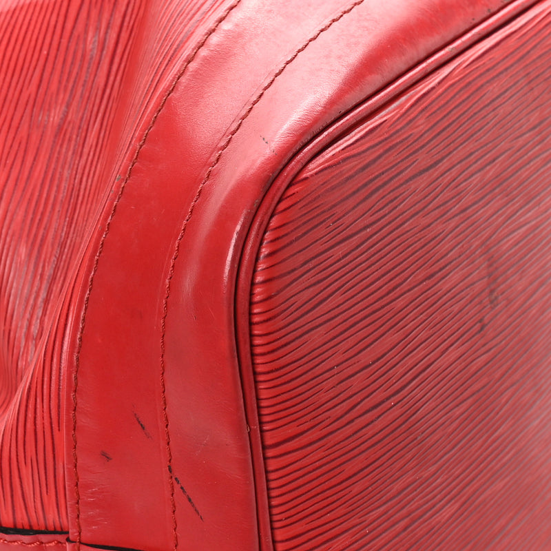 Louis Vuitton Epi Noe Castillan Red
