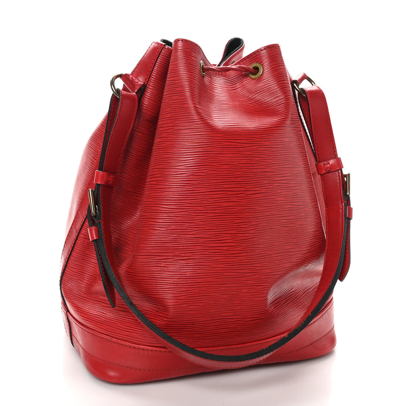 Louis Vuitton Epi Noe Castillan Red