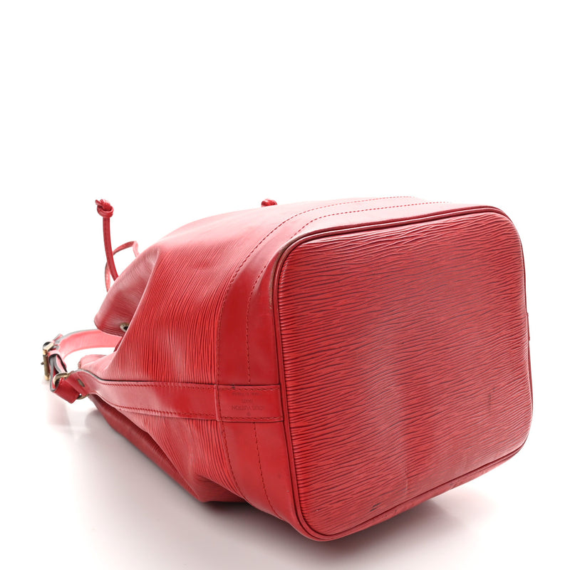 Louis Vuitton Epi Noe Castillan Red