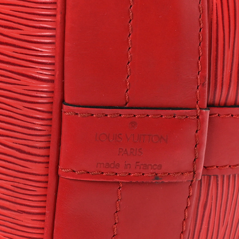 Louis Vuitton Epi Noe Castillan Red