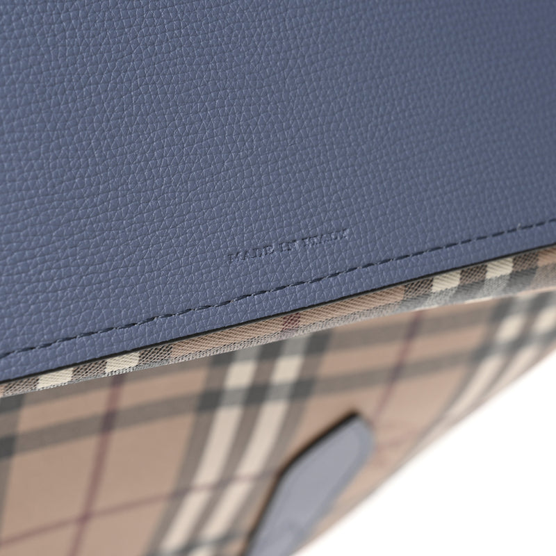 Burberry Calfskin Haymarket Check Small