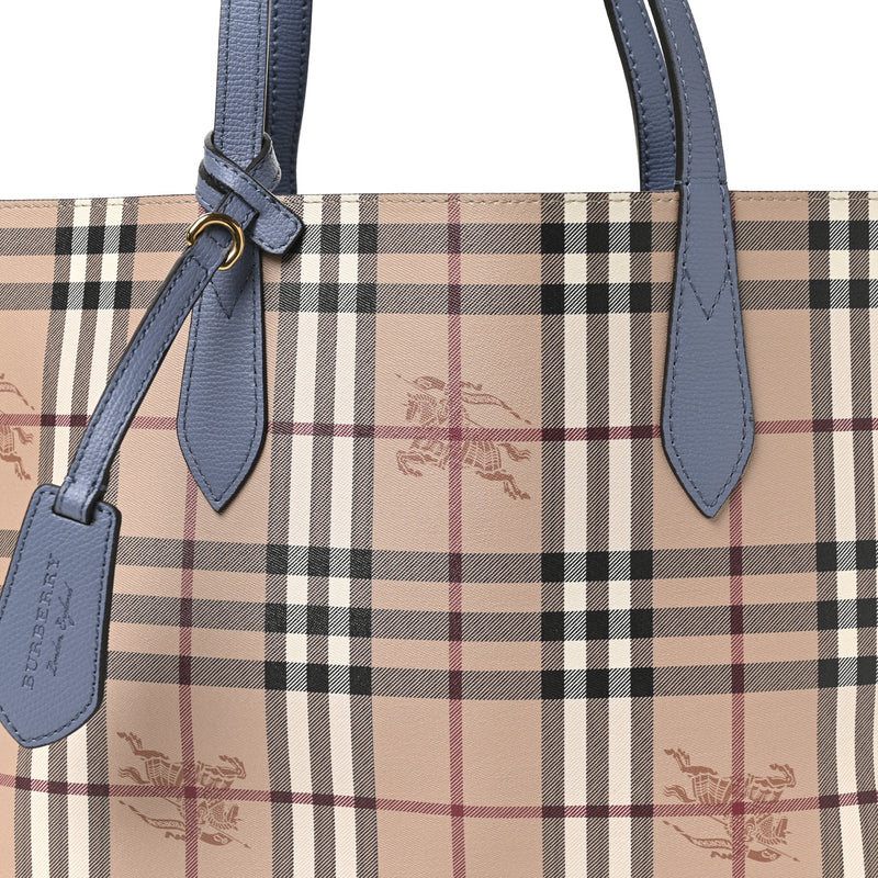 Burberry Calfskin Haymarket Check Small