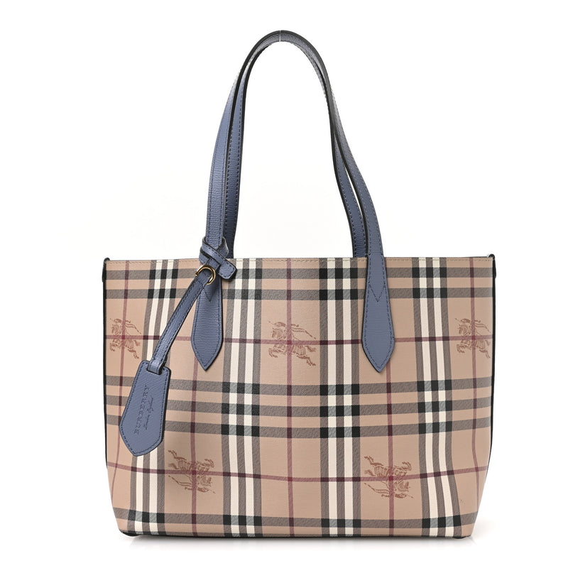 Burberry Calfskin Haymarket Check Small