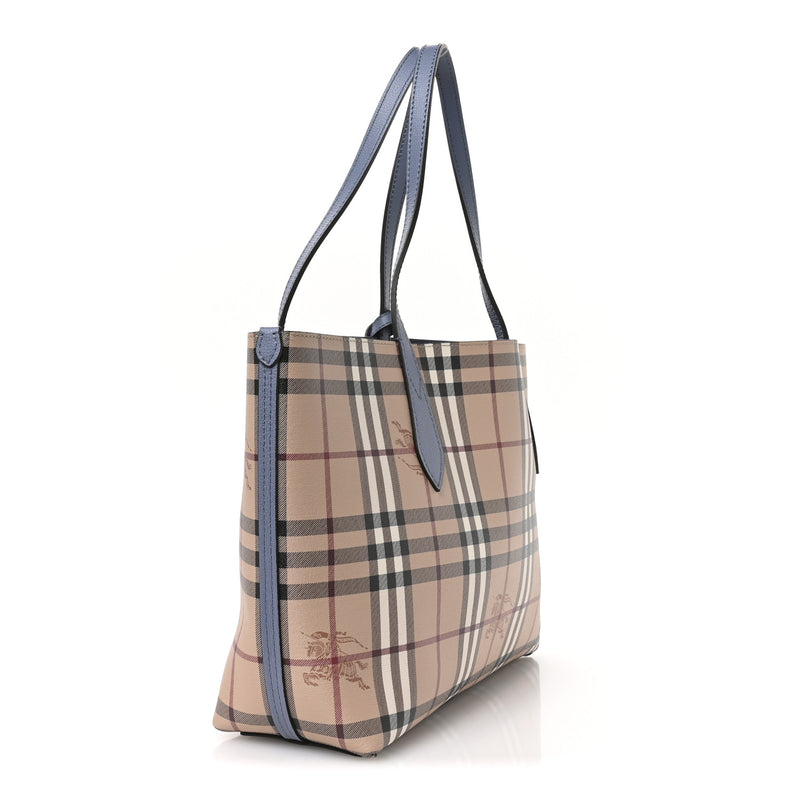 Burberry Calfskin Haymarket Check Small