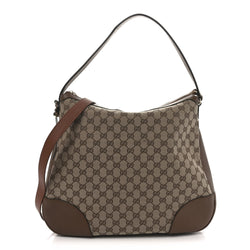 Gucci Soft Gg Large Margaux Hobo Brown