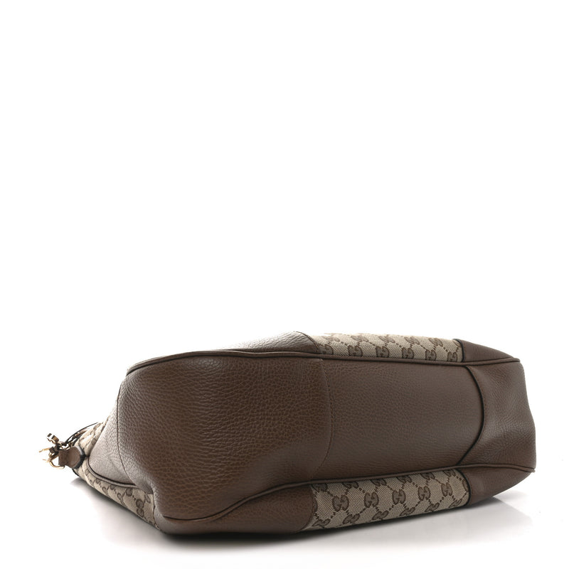 Gucci Soft Gg Large Margaux Hobo Brown