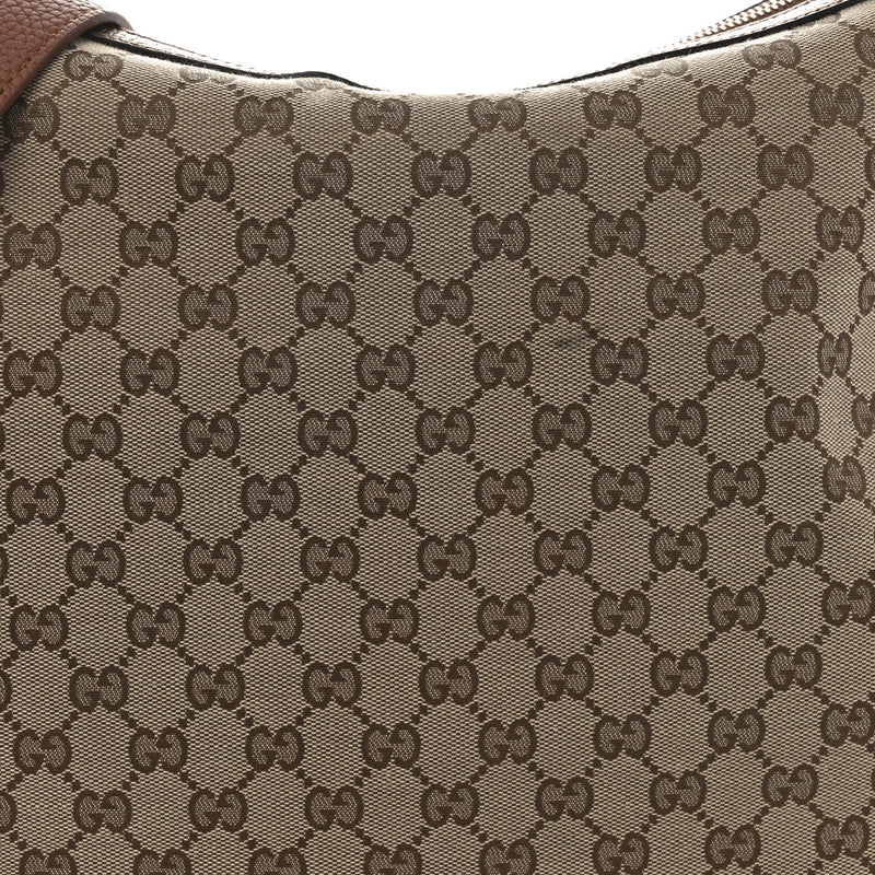 Gucci Soft Gg Large Margaux Hobo Brown