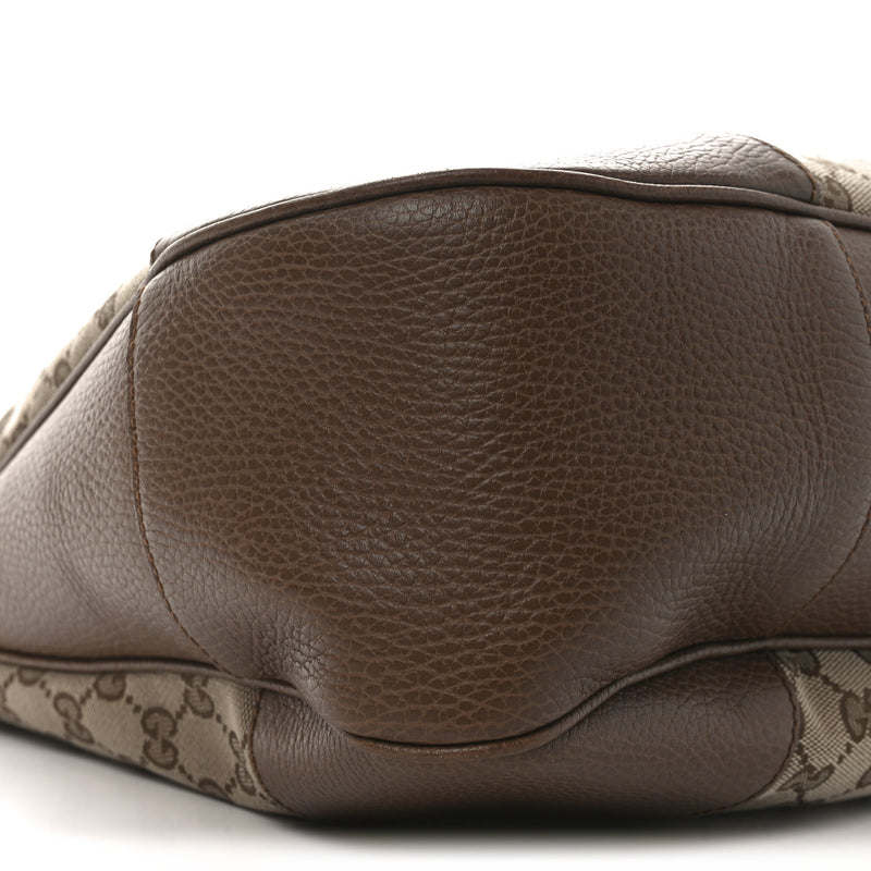 Gucci Soft Gg Large Margaux Hobo Brown