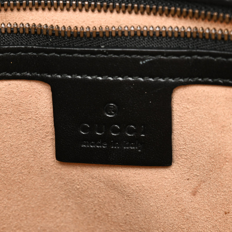Gucci Calfskin Matelasse Gg Marmont Flat