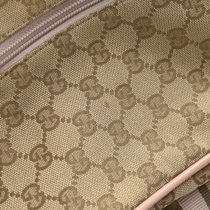 Gucci Gg Web Medium Collapsable Carry On