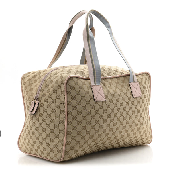 Gucci Gg Web Medium Collapsable Carry On