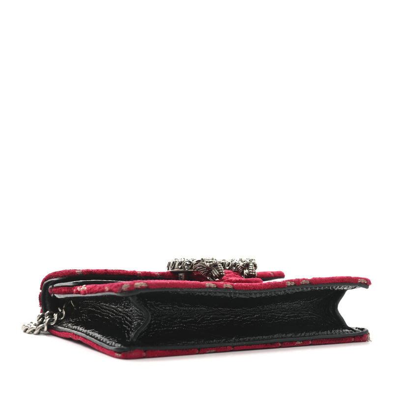 Gucci Velvet Gg Super Mini Dionysus