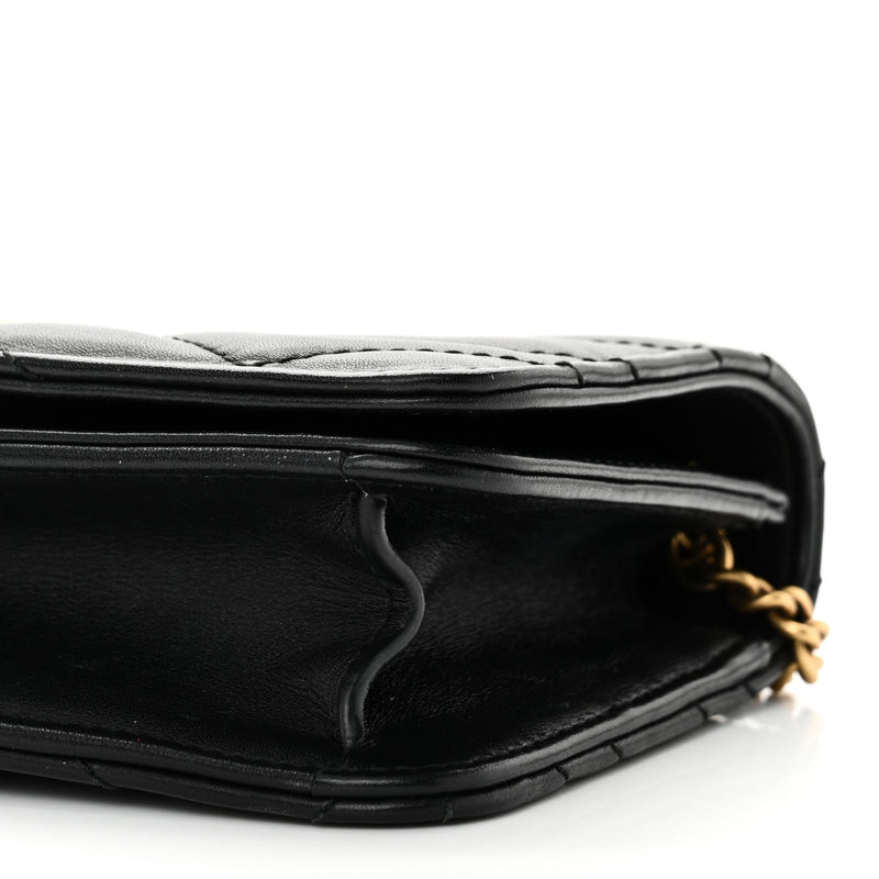Gucci Calfskin Matelasse Gg Marmont Mini
