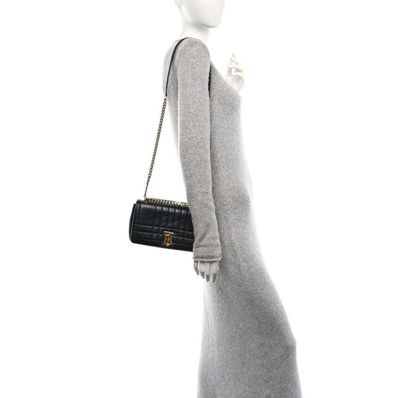 Burberry Lambskin Quilted Small Lola Bag