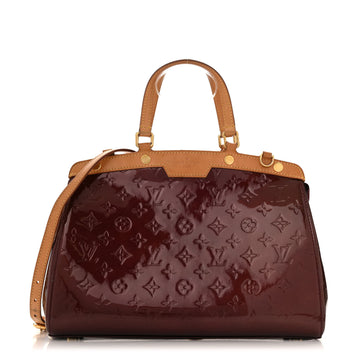 Louis Vuitton Vernis Brea Mm Rouge