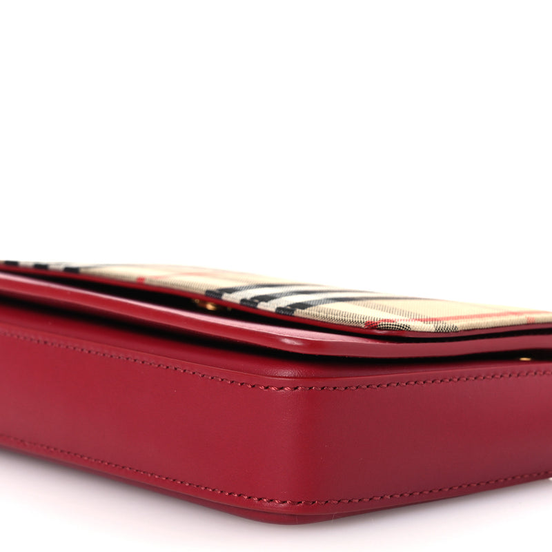 Burberry Calfskin Vintage Check Hayes