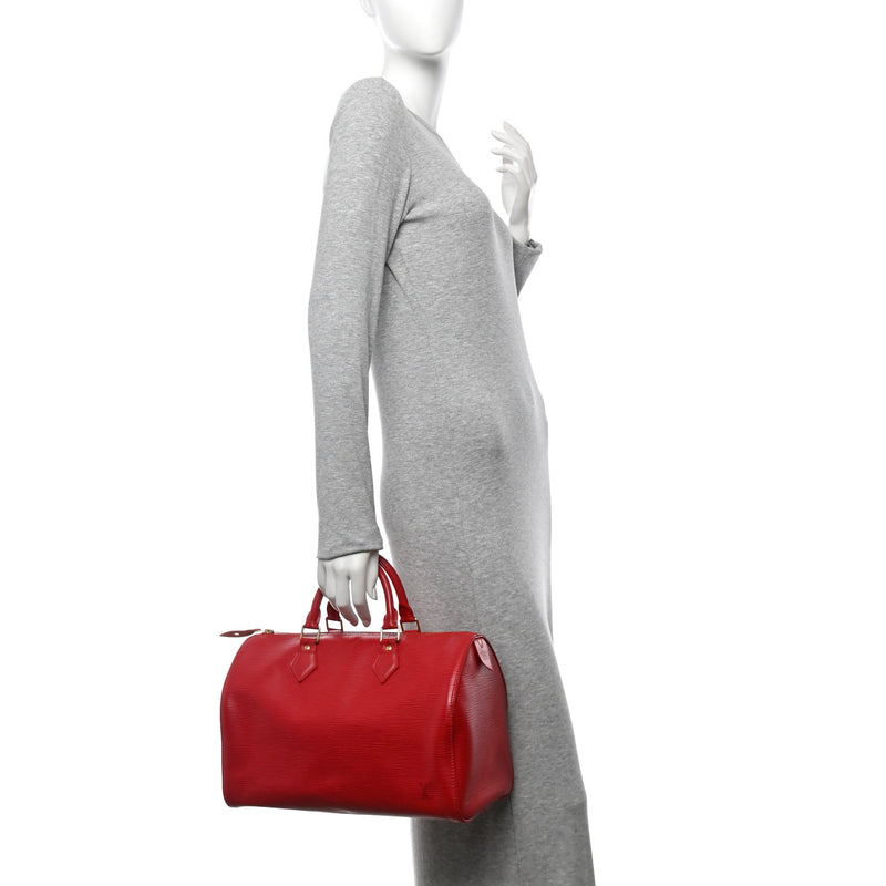 Louis Vuitton Epi Speedy 30 Castillan