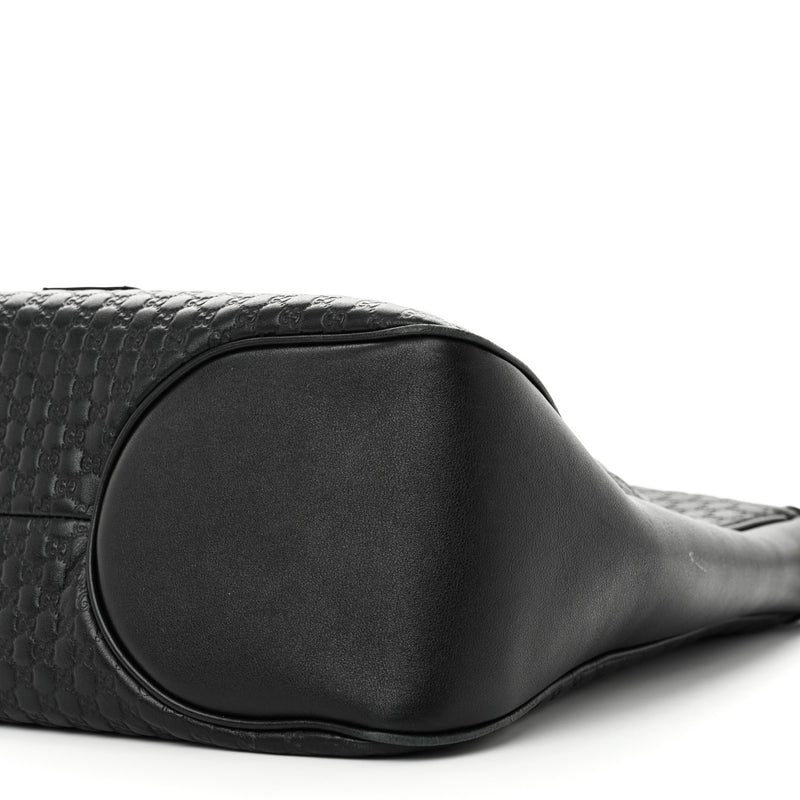 Gucci Microguccissima Shoulder Bag Black