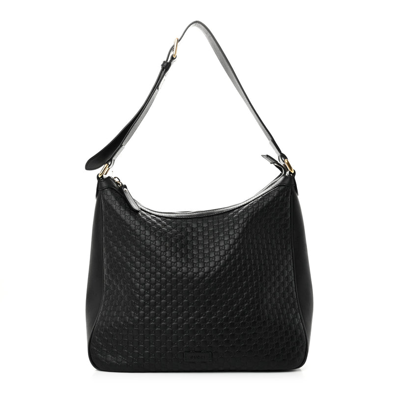 Gucci Microguccissima Shoulder Bag Black