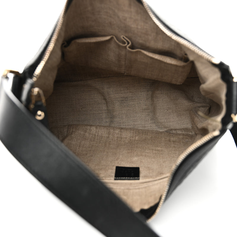 Gucci Microguccissima Shoulder Bag Black