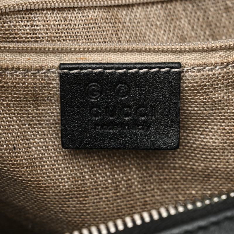 Gucci Microguccissima Shoulder Bag Black