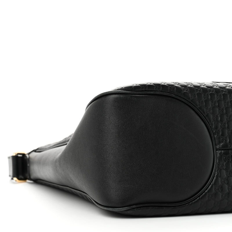 Gucci Microguccissima Shoulder Bag Black