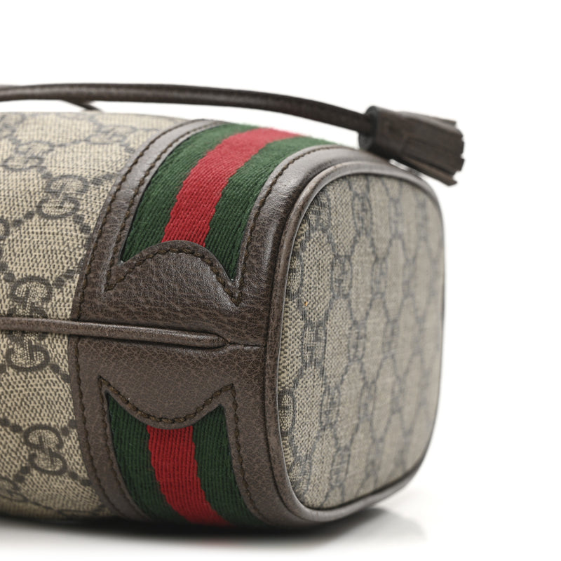 Gucci Gg Supreme Web Mini Ophidia Bucket