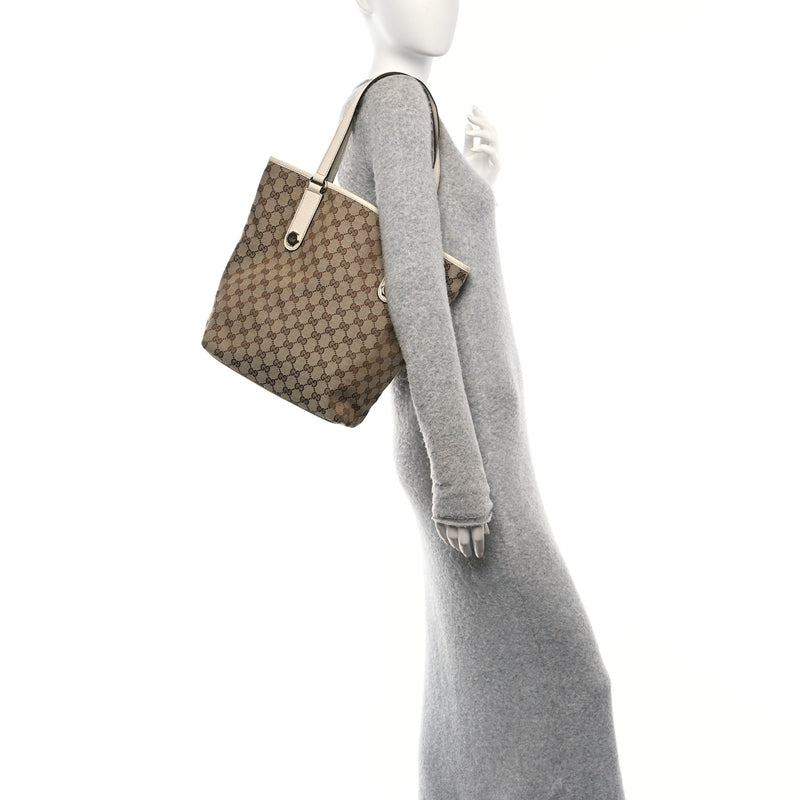 Gucci Charmy Tote Off White