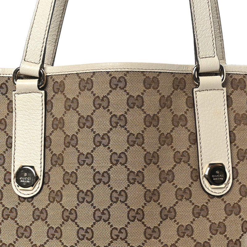 Gucci Charmy Tote Off White