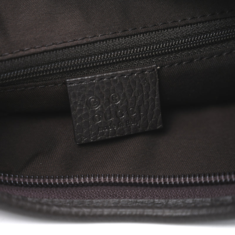 Gucci Denim Abbey D Ring Hobo Brown