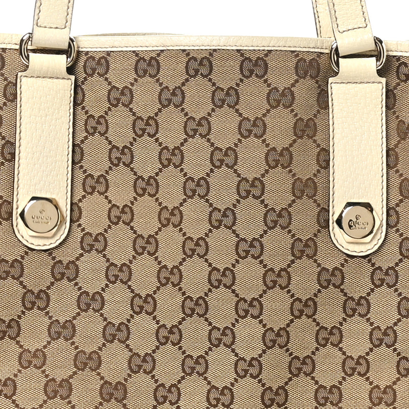 Gucci Charmy Tote Off White