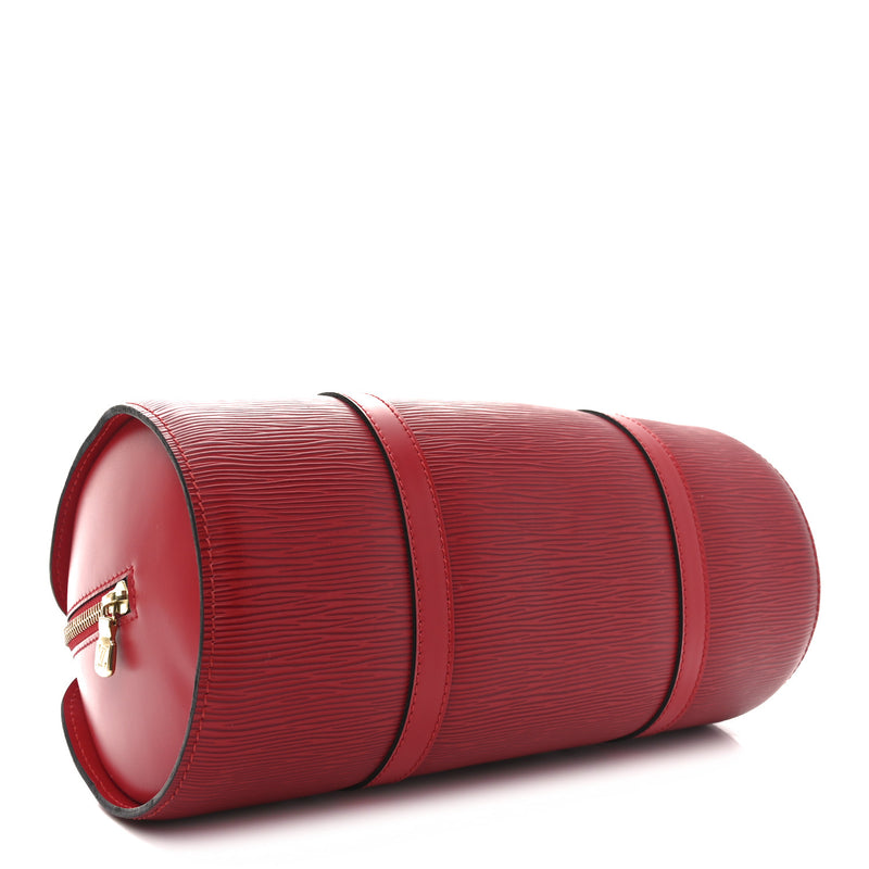 Louis Vuitton Epi Soufflot Castillan Red