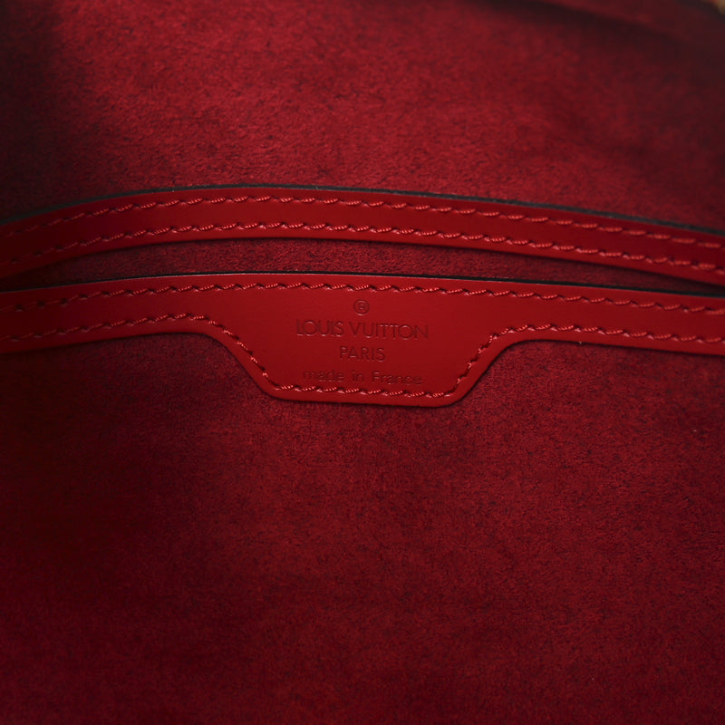 Louis Vuitton Epi Soufflot Castillan Red