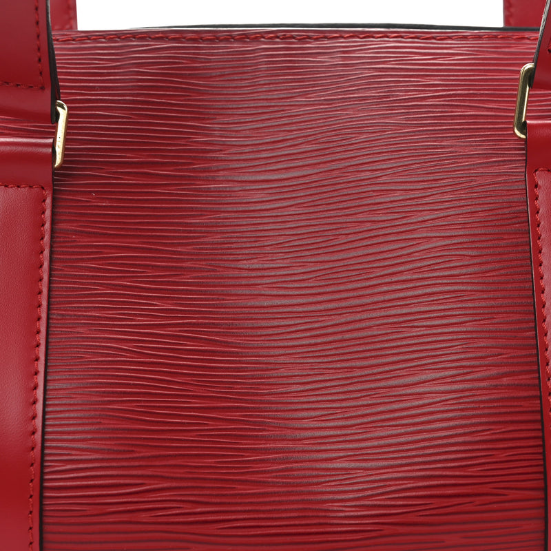 Louis Vuitton Epi Soufflot Castillan Red