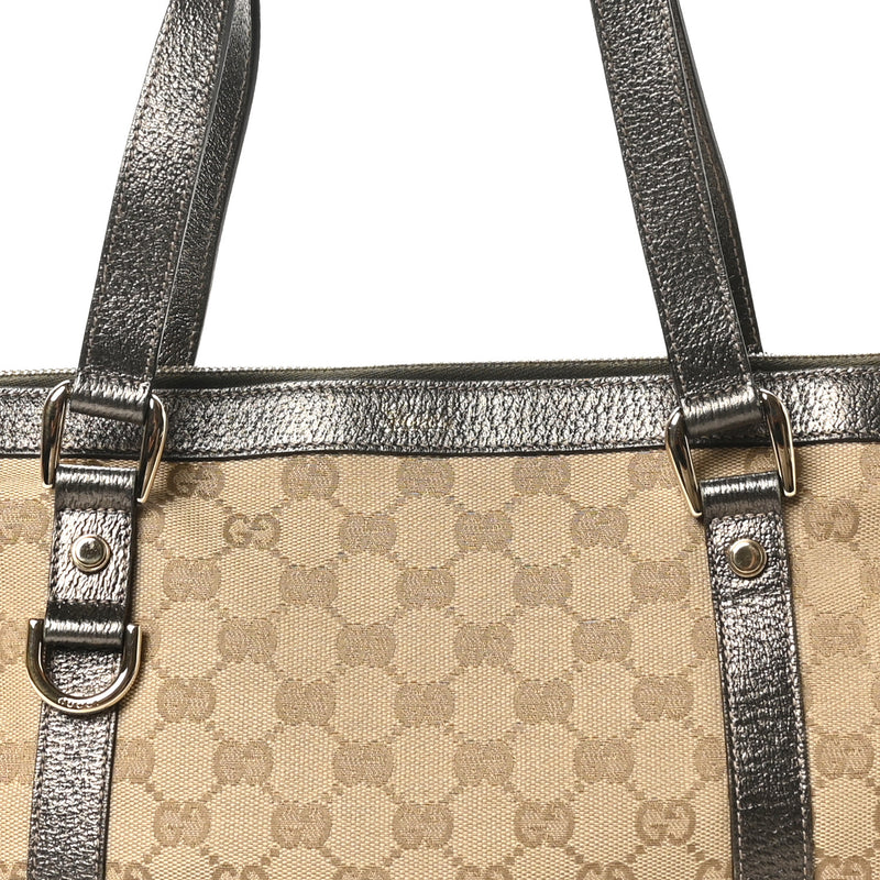 Gucci Medium Abbey Tote Metallic