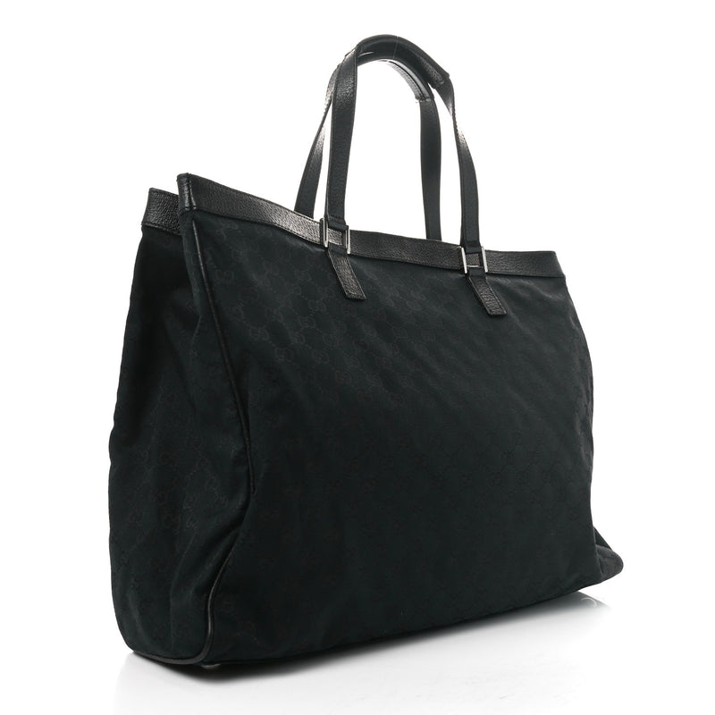 Gucci Soft Gg Supreme Tote Black