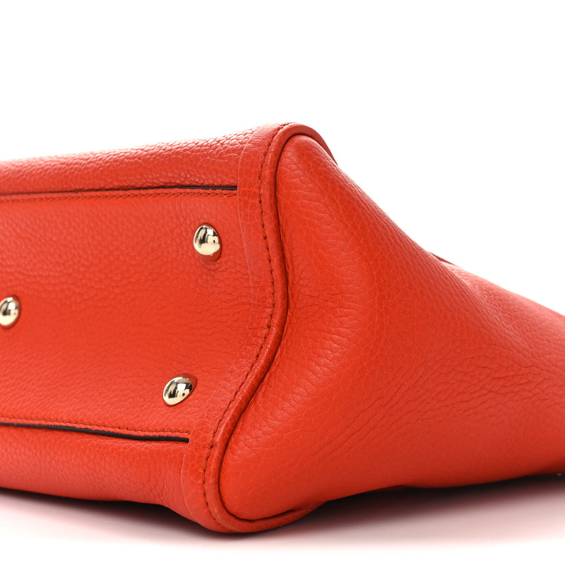 Gucci Pebbled Calfskin Small Soho Top