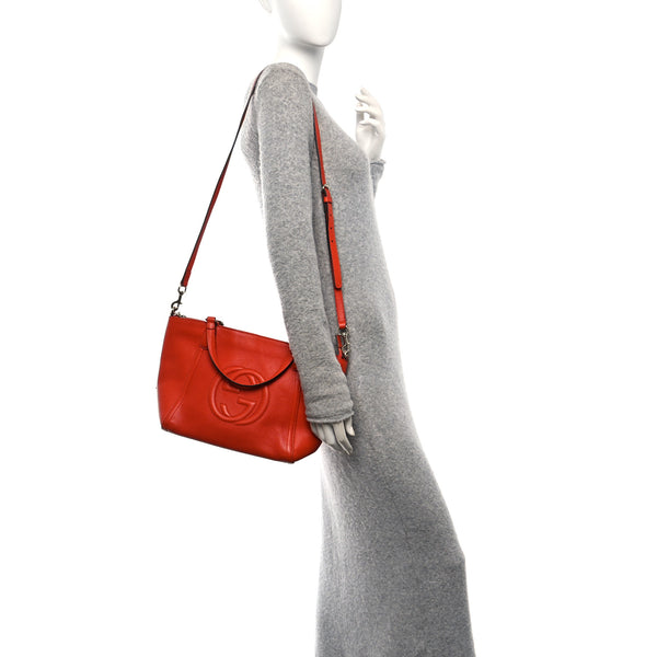 Gucci Pebbled Calfskin Small Soho Top